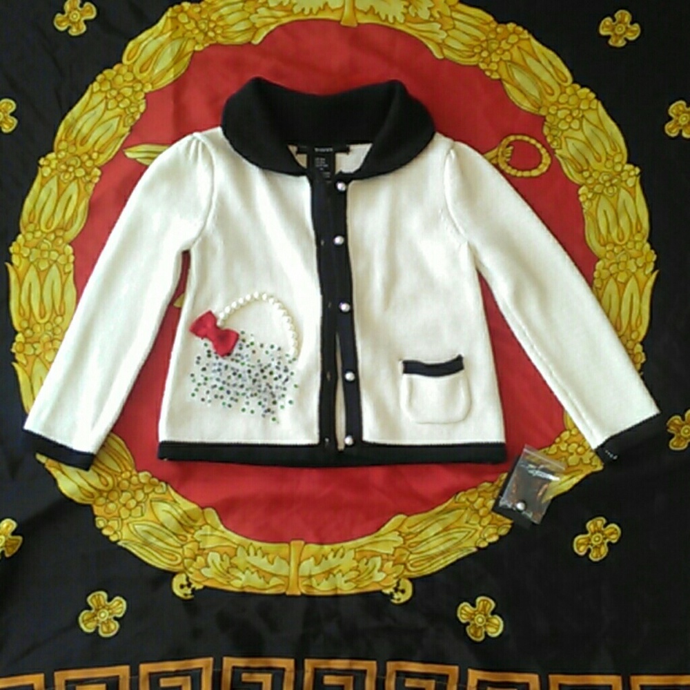 Tahari girls 12mo. knitted sweater.